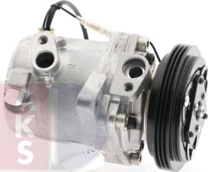 AKS Dasis 851714N - Компрессор кондиционера autospares.lv