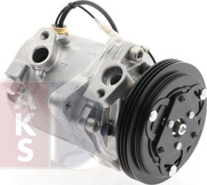 AKS Dasis 851714N - Компрессор кондиционера autospares.lv