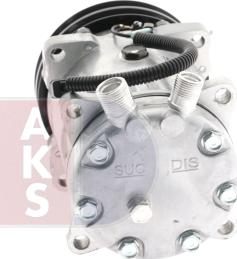 AKS Dasis 851718N - Компрессор кондиционера autospares.lv