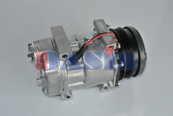 AKS Dasis 851786N - Компрессор кондиционера autospares.lv