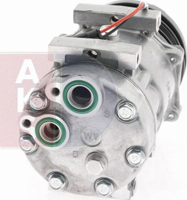 AKS Dasis 851786N - Компрессор кондиционера autospares.lv