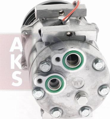 AKS Dasis 851786N - Компрессор кондиционера autospares.lv