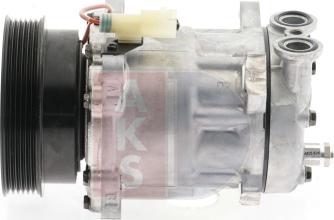 AKS Dasis 853640N - Компрессор кондиционера autospares.lv