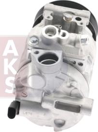 AKS Dasis 853069N - Компрессор кондиционера autospares.lv