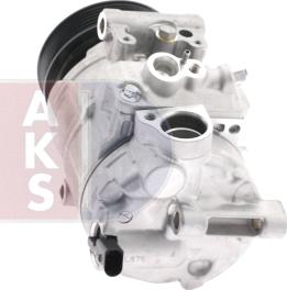 AKS Dasis 853069N - Компрессор кондиционера autospares.lv