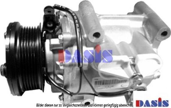 AKS Dasis 853200N - Компрессор кондиционера autospares.lv