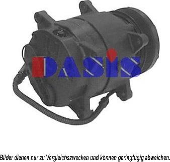 AKS Dasis 853700N - Компрессор кондиционера autospares.lv