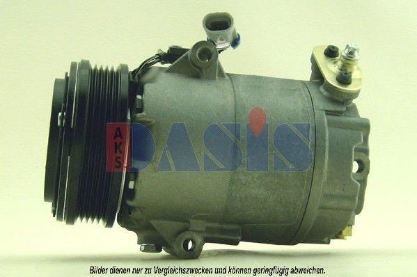 AKS Dasis 853710N - Компрессор кондиционера autospares.lv