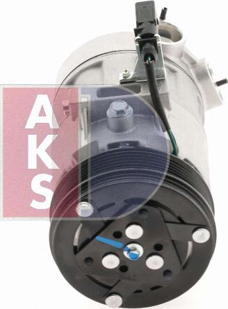 AKS Dasis 852907N - Компрессор кондиционера autospares.lv