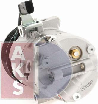 AKS Dasis 852907N - Компрессор кондиционера autospares.lv