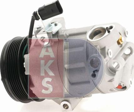 AKS Dasis 852907N - Компрессор кондиционера autospares.lv