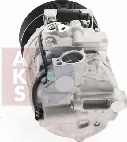 AKS Dasis 852926N - Компрессор кондиционера autospares.lv