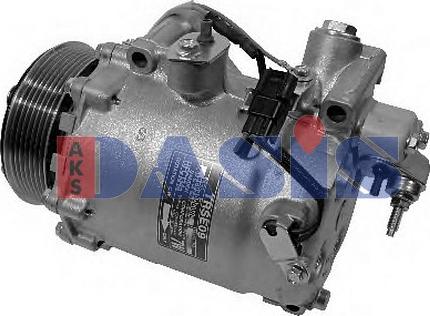 AKS Dasis 852444N - Компрессор кондиционера autospares.lv