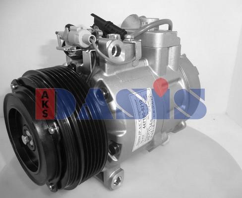 AKS Dasis 852549N - Компрессор кондиционера autospares.lv