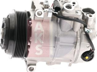 AKS Dasis 852581N - Компрессор кондиционера autospares.lv