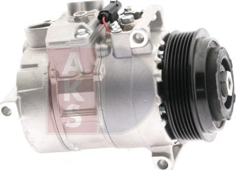 AKS Dasis 852581N - Компрессор кондиционера autospares.lv