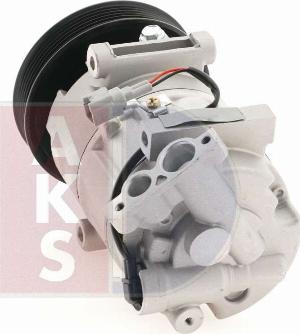 AKS Dasis 852609N - Компрессор кондиционера autospares.lv