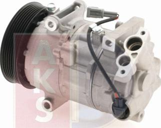 AKS Dasis 852612N - Компрессор кондиционера autospares.lv