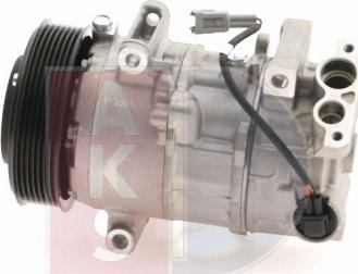 AKS Dasis 852612N - Компрессор кондиционера autospares.lv