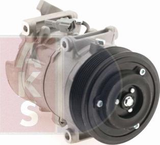 AKS Dasis 852612N - Компрессор кондиционера autospares.lv