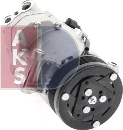 AKS Dasis 852689N - Компрессор кондиционера autospares.lv