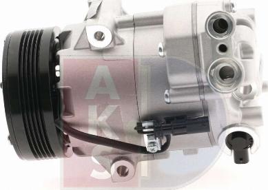 AKS Dasis 852688N - Компрессор кондиционера autospares.lv