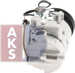 AKS Dasis 852019N - Компрессор кондиционера autospares.lv