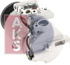 AKS Dasis 852018N - Компрессор кондиционера autospares.lv