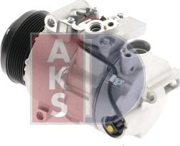 AKS Dasis 852018N - Компрессор кондиционера autospares.lv