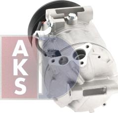 AKS Dasis 852027N - Компрессор кондиционера autospares.lv