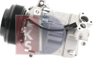 AKS Dasis 852027N - Компрессор кондиционера autospares.lv