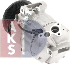 AKS Dasis 852027N - Компрессор кондиционера autospares.lv