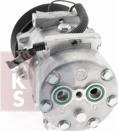 AKS Dasis 852179N - Компрессор кондиционера autospares.lv