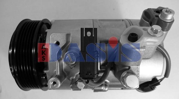 AKS Dasis 852899N - Компрессор кондиционера autospares.lv