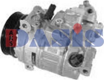 AKS Dasis 852897N - Компрессор кондиционера autospares.lv