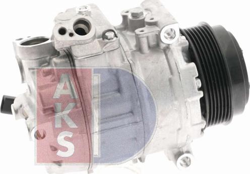 AKS Dasis 852864N - Компрессор кондиционера autospares.lv