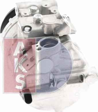 AKS Dasis 852864N - Компрессор кондиционера autospares.lv