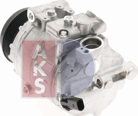 AKS Dasis 852864N - Компрессор кондиционера autospares.lv