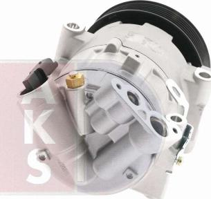 AKS Dasis 852886N - Компрессор кондиционера autospares.lv