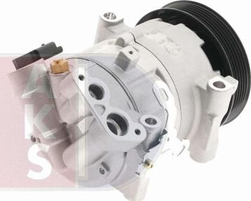 AKS Dasis 852886N - Компрессор кондиционера autospares.lv