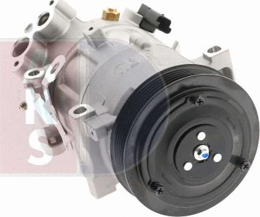 AKS Dasis 852886N - Компрессор кондиционера autospares.lv