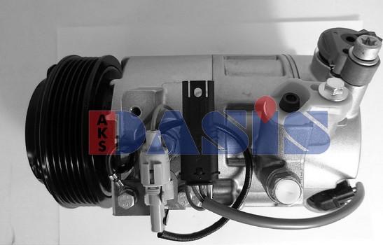 AKS Dasis 852743N - Компрессор кондиционера autospares.lv