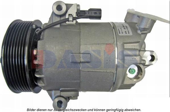 AKS Dasis 852732N - Компрессор кондиционера autospares.lv