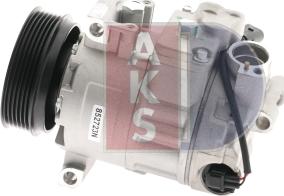 AKS Dasis 852723N - Компрессор кондиционера autospares.lv