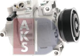 AKS Dasis 852723N - Компрессор кондиционера autospares.lv