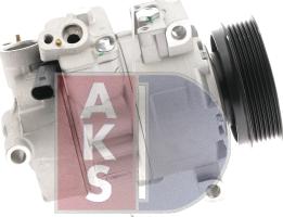 AKS Dasis 852723N - Компрессор кондиционера autospares.lv