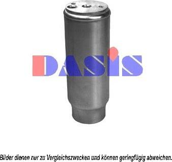 AKS Dasis 801650N - Осушитель, кондиционер autospares.lv