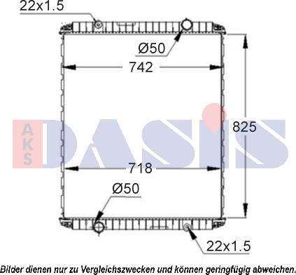 AKS Dasis 390160S - Радиатор, охлаждение двигателя autospares.lv