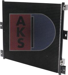 AKS Dasis 392004N - Конденсатор кондиционера autospares.lv