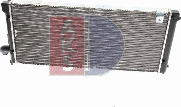 AKS Dasis 330220N - Радиатор, охлаждение двигателя autospares.lv